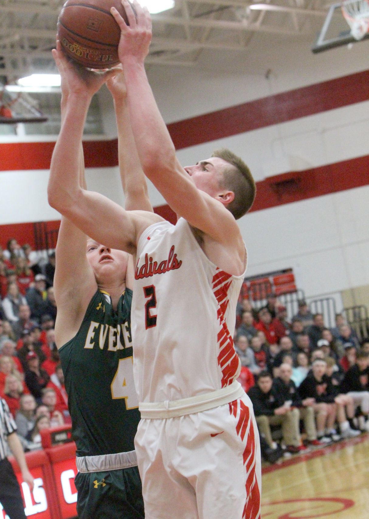 D.C. Everest at Chi-Hi boys basketball 3-7-20